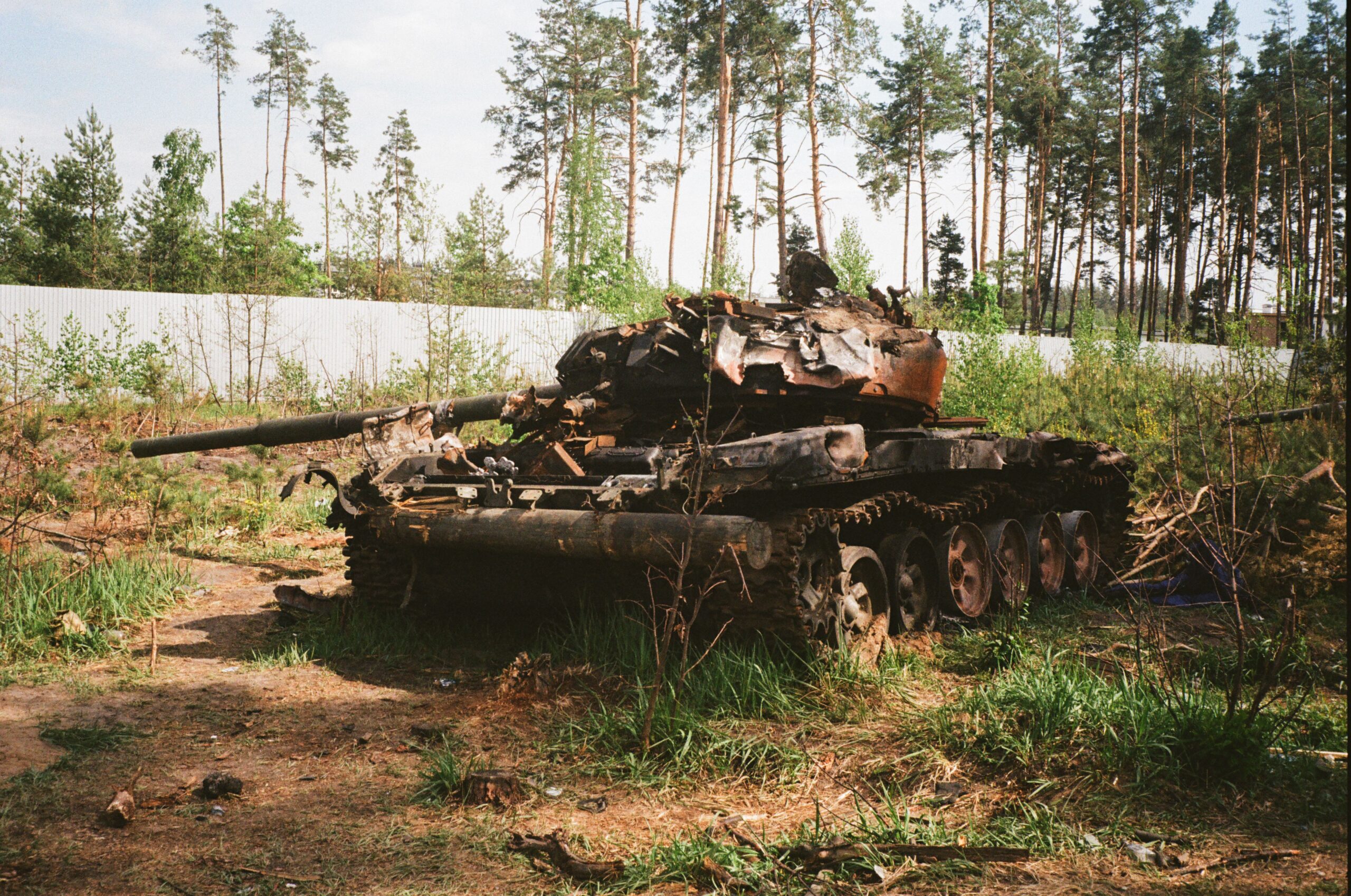 Burned tanks, poisoned ground: what a wrecked armored vehicle leaves in the soil